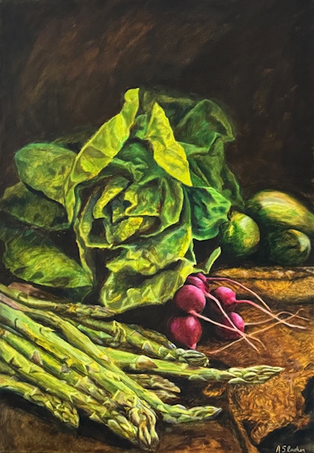 Radiance-an oil painting by Annissa Slusher